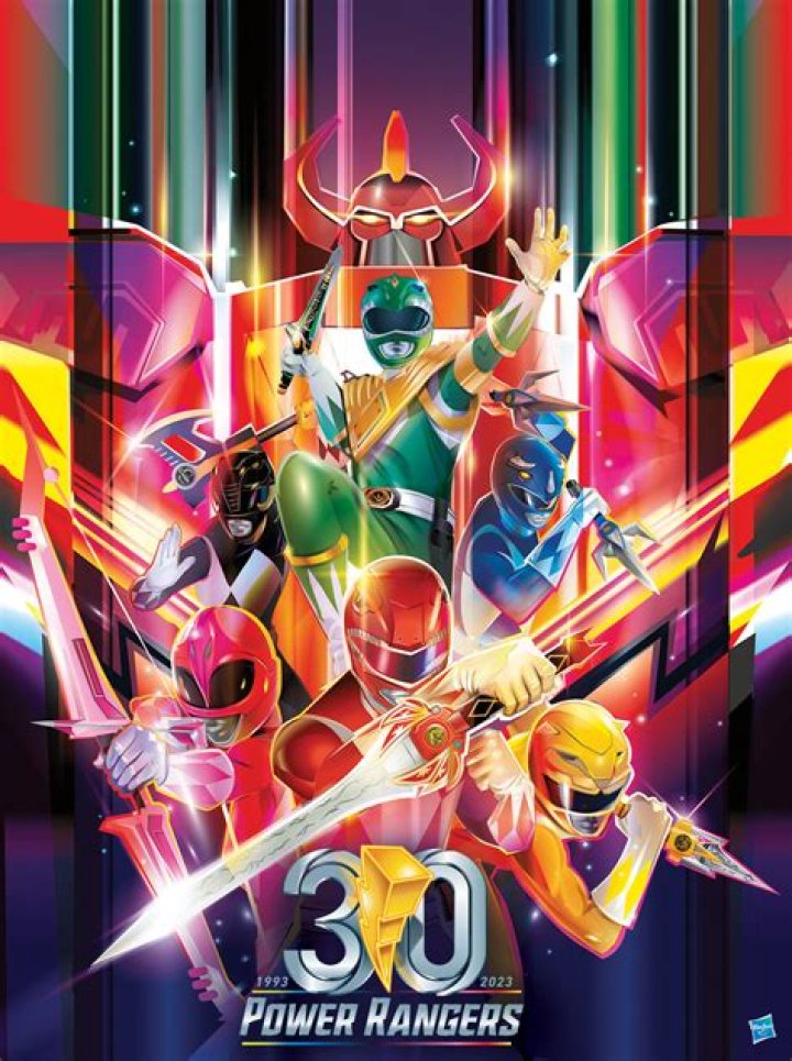 Power Rangers 30th-Anniversary Special Releases New Key Art