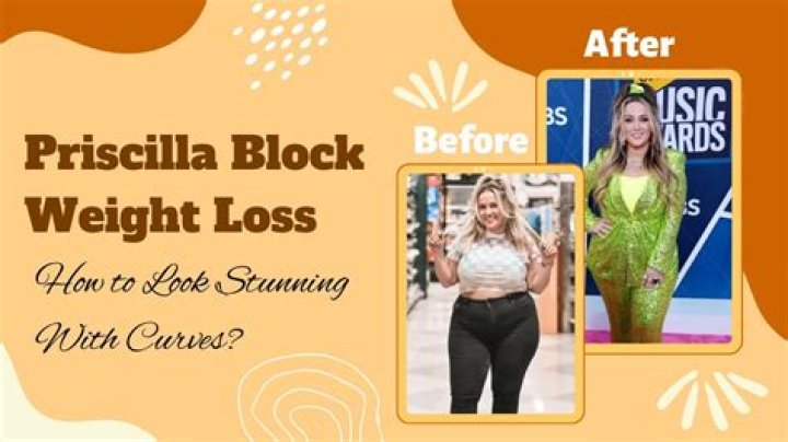 Priscilla Block Weight Loss: A Success Story of Body Transformation