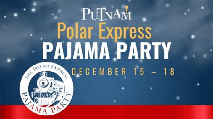 Putnam’s Polar Express Pajama Party is back in full