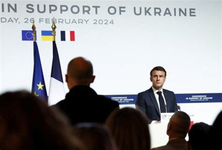 Putting Western troops on the ground in Ukraine is not ‘ruled out’ in the future, French leader says