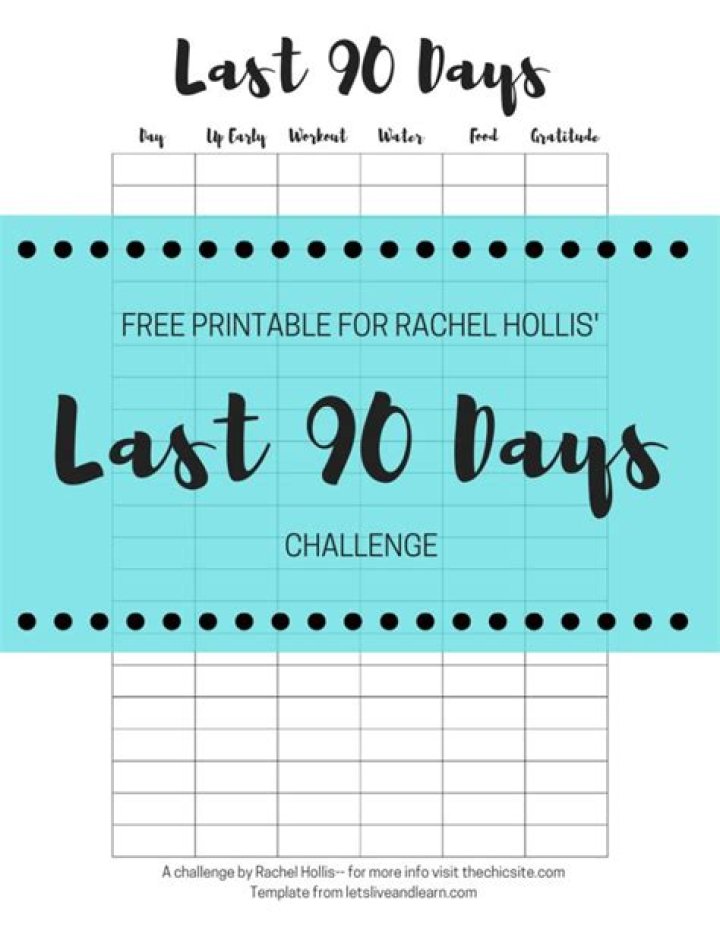Rachel Hollis shares about her own Last 90 Days Challenge on GMA
