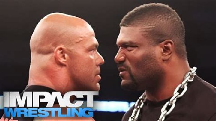Rampage Jackson debuts, goes face-to-face with Kurt Angle