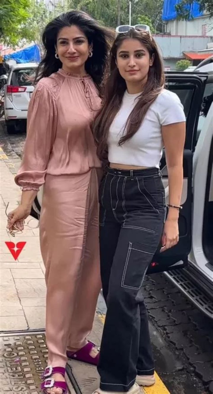 Raveena Tandon reveals daughter Rasha wears her 90s clothes; lectures before a movie release