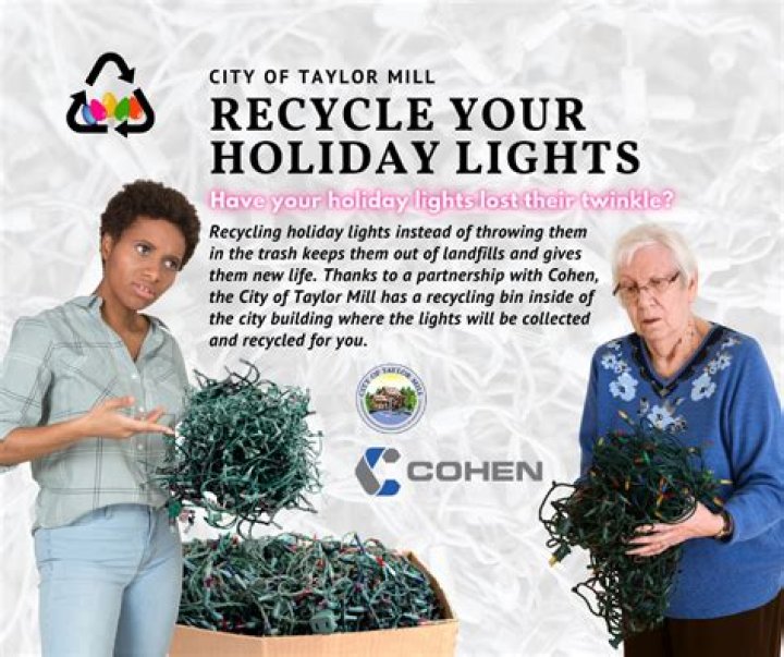 Recycle Your Holiday Lights at Lincoln's Fire Stations