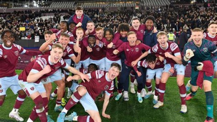 Relegation-threatened West Ham fans all say the same thing as U18s secure stunning 6-1 win to reach FA Youth Cup final