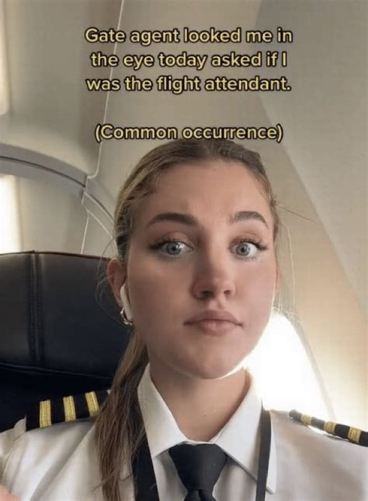 Sabrina Johnson 22yr Old Pilot Mistaken For Flight Attendant