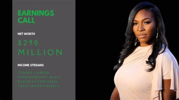 Salary, Income, Net Worth: Serena Williams - 2024