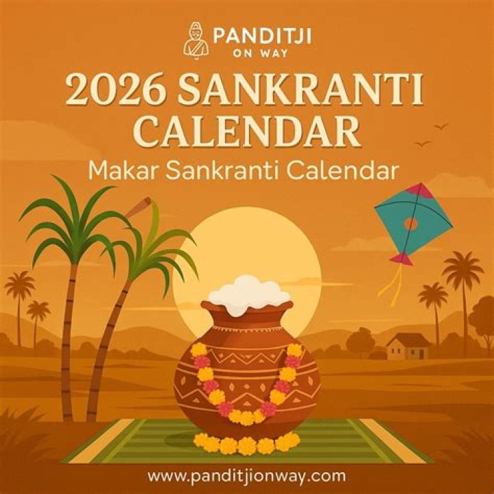 Sankranti Festival Date and Muhurat
