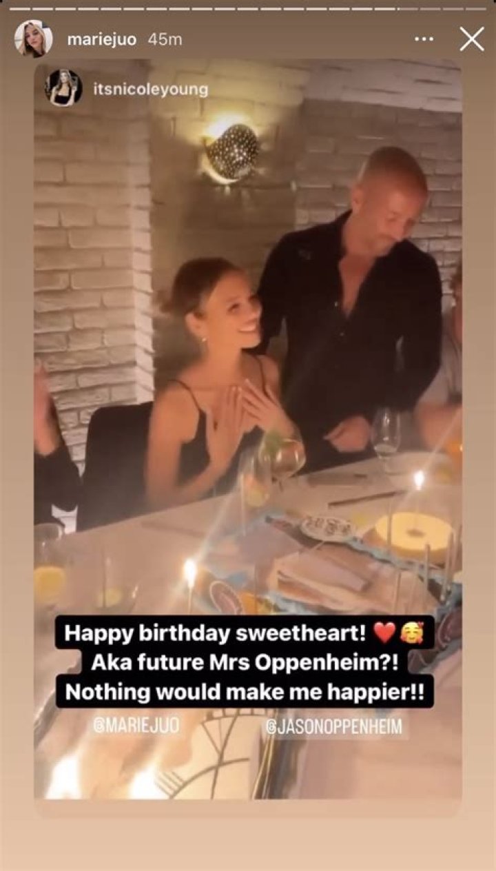Selling Sunset’s Nicole Young wished ‘future Mrs Oppenheim’ a happy birthday