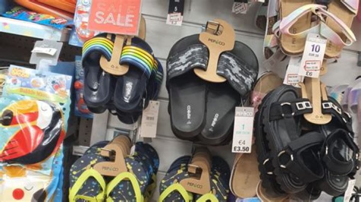 Shoppers are rushing to Poundland to nab super cut-price shoes - from £2.50 school ones to £1 summer sandals