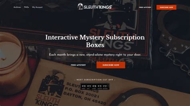 Show off Your Sleuthing Skills with These Fun Mystery Subscription Boxes