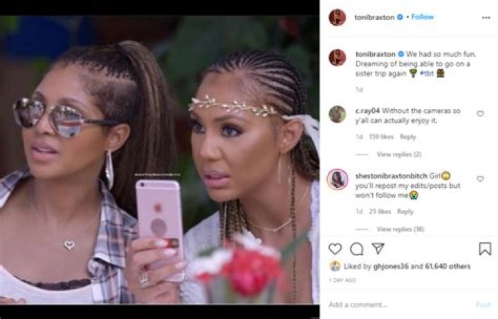 ‘Sister Luv’: Toni Braxton’s Pic with Her Sister Tamar Braxton Has Fans Tearing Up