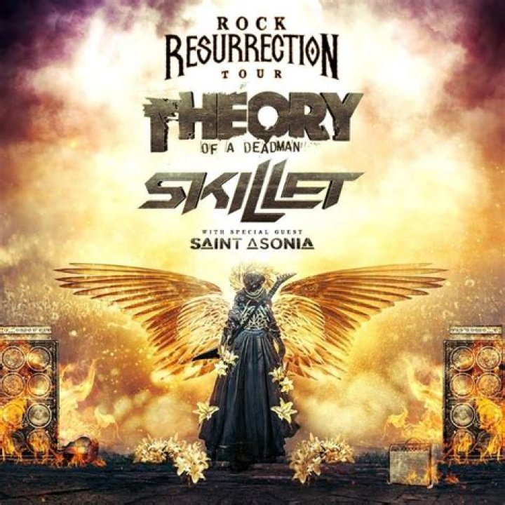 Skillet, Theory of a Deadman, And Special Guest Saint Asonia Set To Perform At Covelli Centre As Part Of The ‘Rock Resurrection Tour’