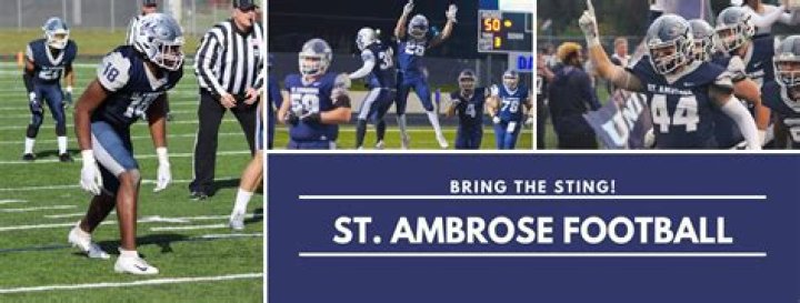 St. Ambrose football on Fox 18 Sports Sunday