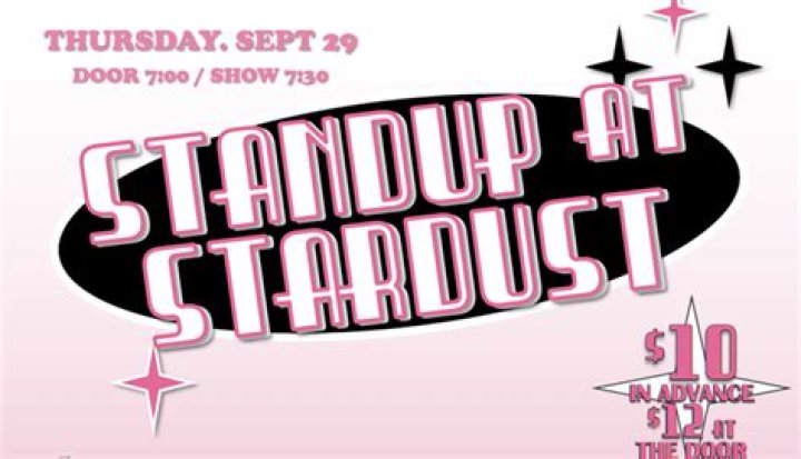 Stand-up comedy returns to Stardust