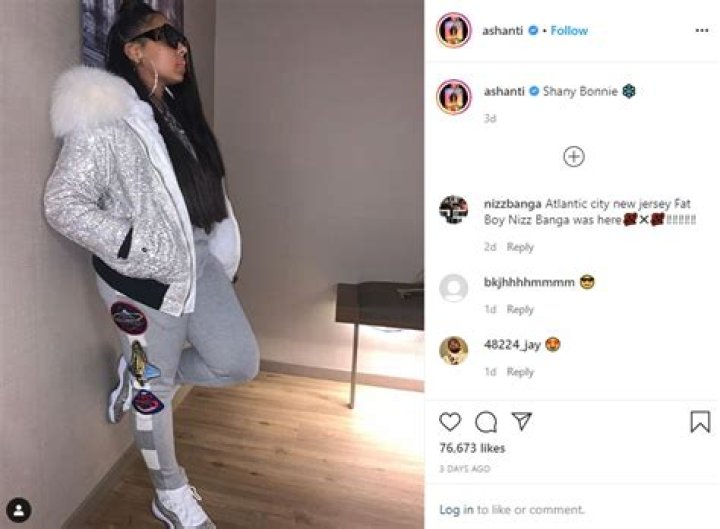 ‘Still Hip Hop Princess’: Ashanti Wows Fans with Her Sneaker Game and Hip-Hop Inspired Outfit