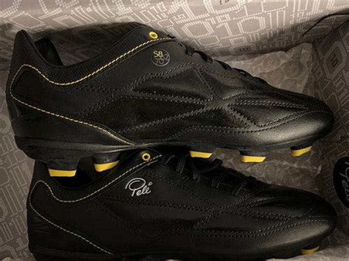 Stylo Matchmakers: The boots worn by Pele and George Best are making a comeback