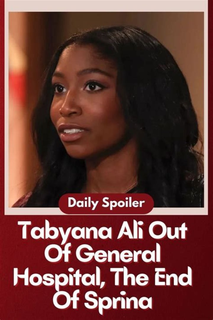 Tabyana Ali Talks ‘General Hospital’ and Sprina Love Story