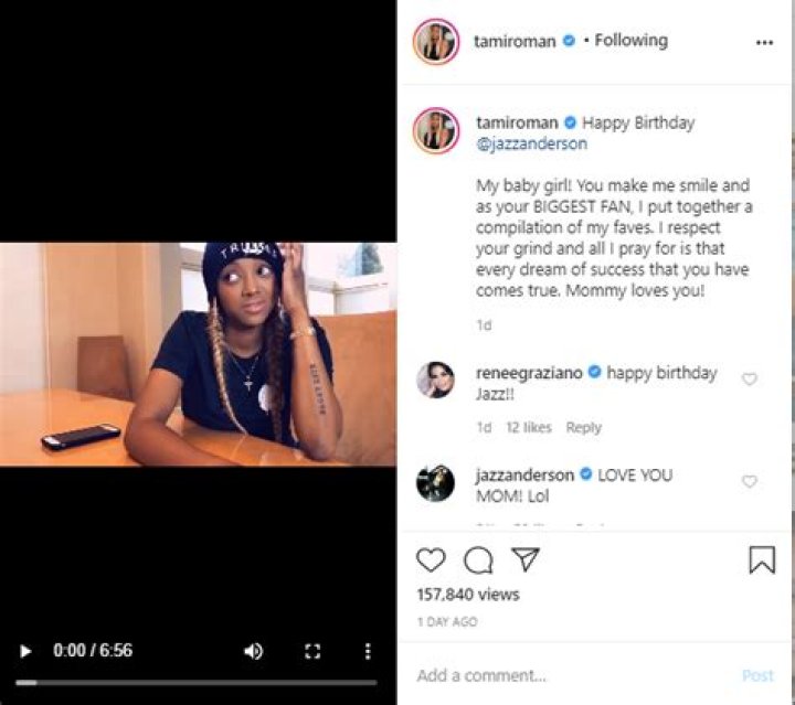 Tami Roman Honors Daughter Jazz Anderson on Her Birthday, Fans Say They Are Twins