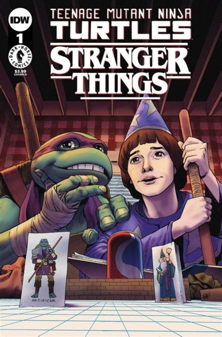 Teenage Mutant Ninja Turtles x Stranger Things Crossover First Look Revealed (Exclusive)