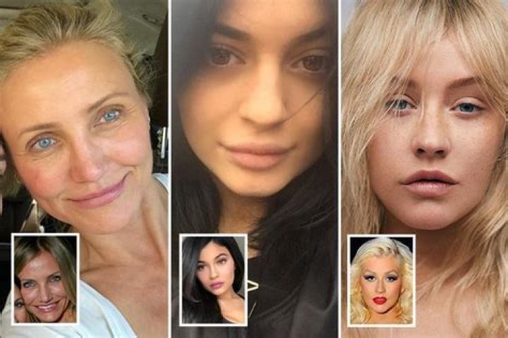 The celebs who look even BETTER without make-up, including Cameron Diaz, Kylie Jenner and Holly Willoughby