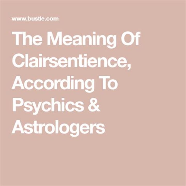 The Meaning Of Clairsentience, According To Psychics & Astrologers