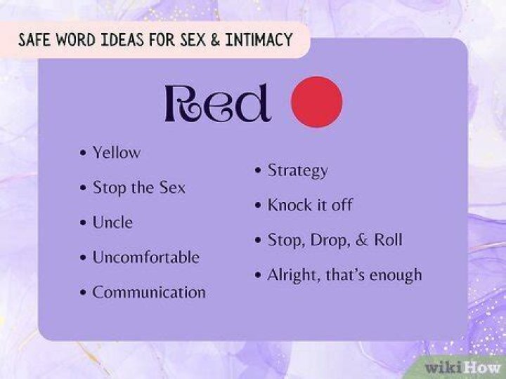 The Most Common Safe Words People Use During Sex