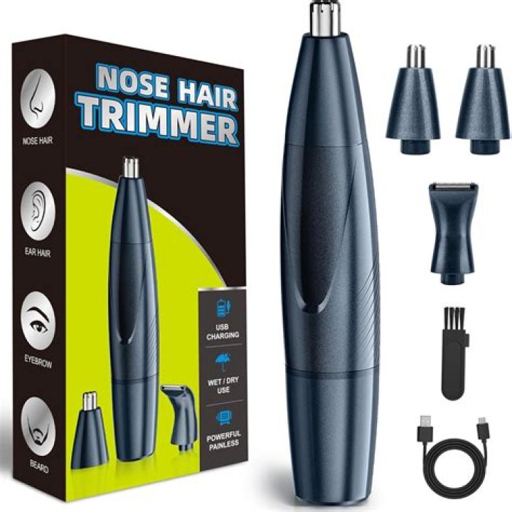 The Nose Hair Trimmer Is Shaped Like a Pen for Discreetness