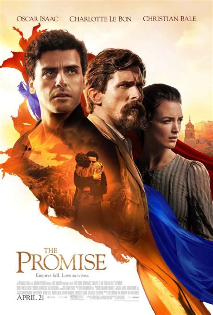 The Promise: Christian Bale hopes his new film will raise awareness of the Armenian genocide