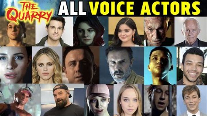 The Quarry game cast | Voice actors & how you know them