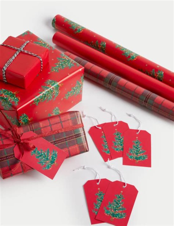 The Range fans left 'fuming' at Christmas wrapping paper as shoppers spot glaring spelling mistake
