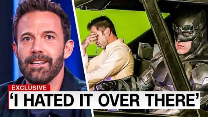 The Real Reason Ben Affleck Left