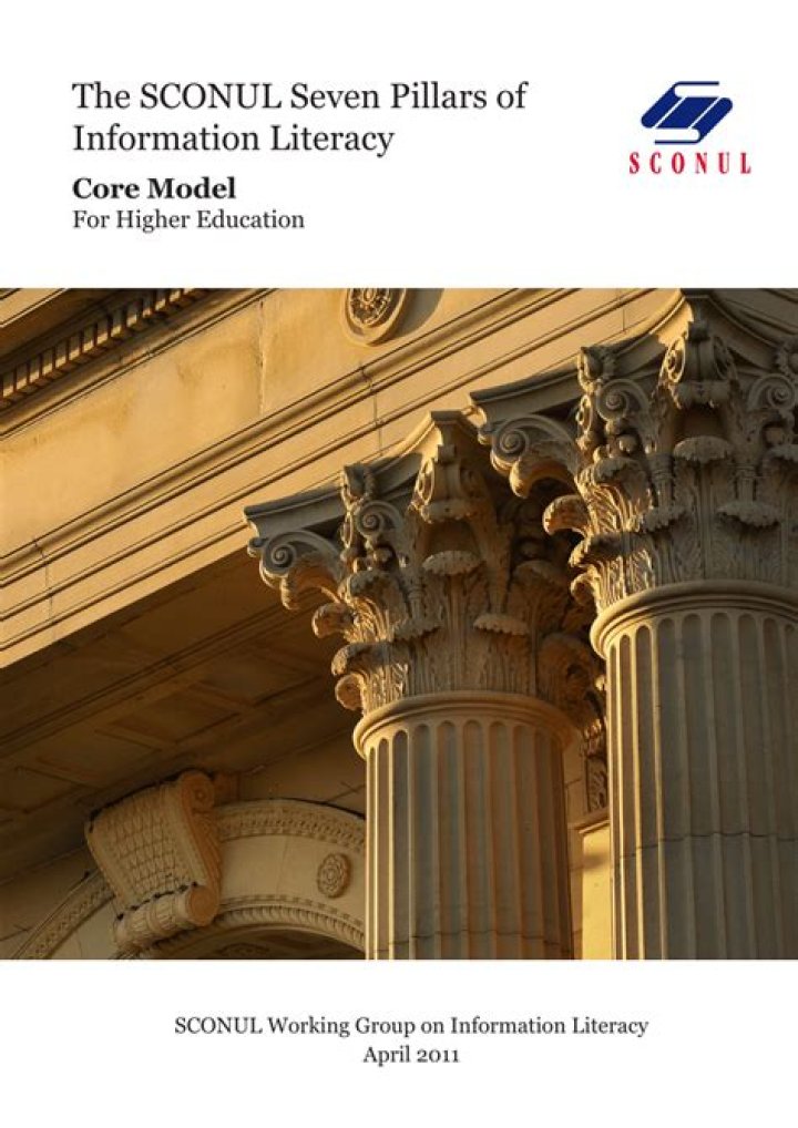 The SCONUL Seven Pillars of Information Literacy: Core Model - ePrints