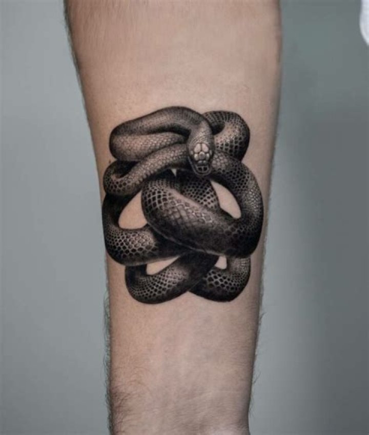 The Top 29 Black Mamba Tattoo Ideas – [2022 Inspiration Guide]