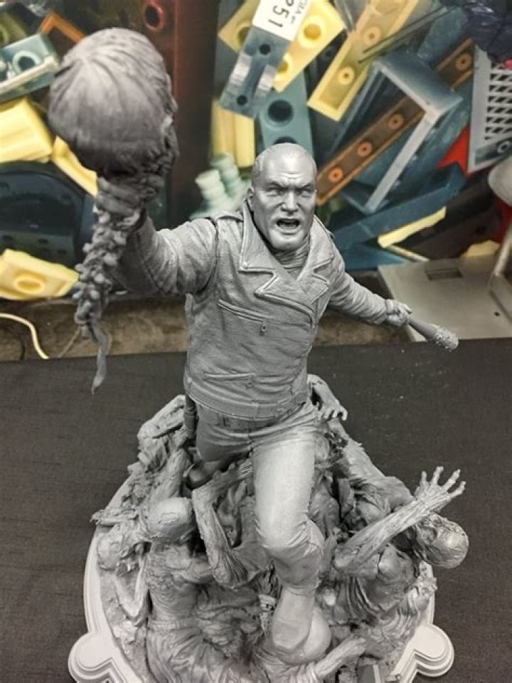 The Walking Dead Negan Statue Revealed