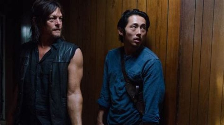 The Walking Dead star Norman Reedus wishes Steven Yeun a happy birthday and shares a fun clip
