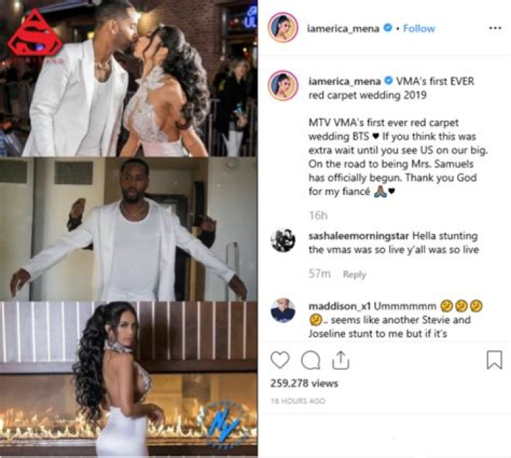 ‘They Really Married!’: Erica Mena and Safaree Samuels Tease Send Fans Into a Frenzy With ‘Red Carpet Wedding’