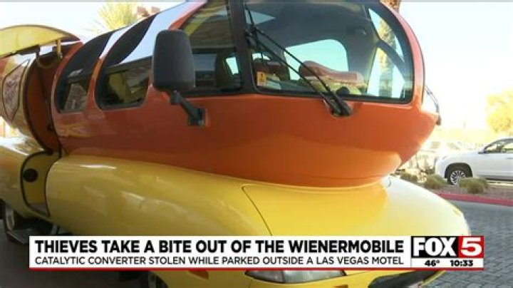 Thieves steal Oscar Mayer Wienermobile’s catalytic converter in Las Vegas