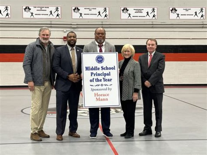 Thurgood Marshall Principal named High School Principal of the Year