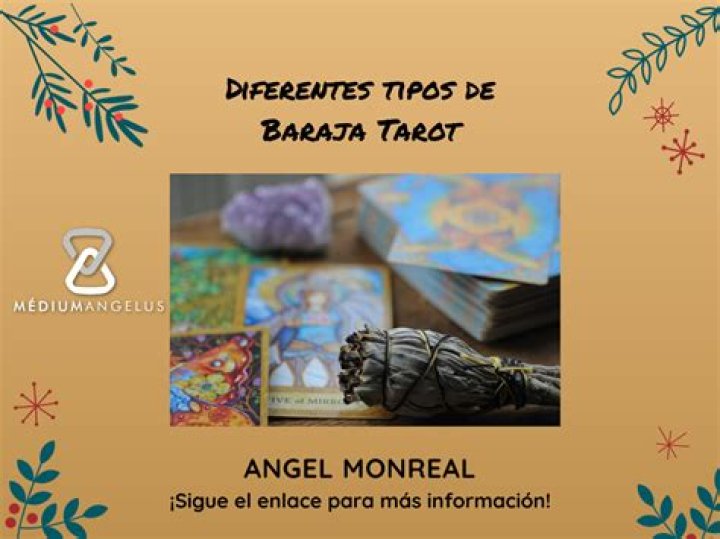 Tipos de barajas del tarot