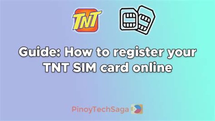 TNT Registration Link 2024 | Register Sim Here