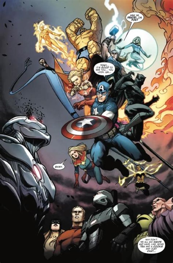 Tony Stark Becomes Iron God, Confronts Avengers in New Marvel Preview