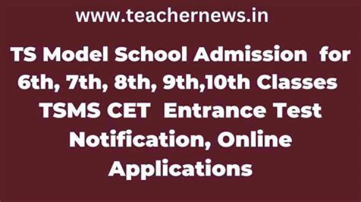 TS Model School Entrance Test Model Paper 2024, TSMS 6th, 7th, 8th, 9th,10th Entrance Test Question Paper 2024 Download