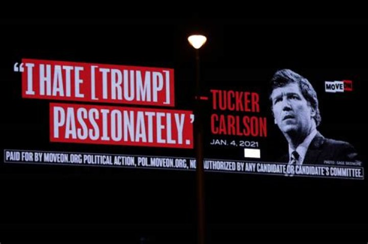 Tucker Carlson texted he hates Trump ‘passionately’: legal filings