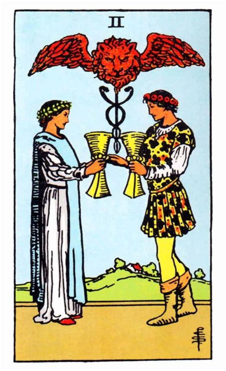 Two of Cups Tarot Card & Its Heartwarming Message
