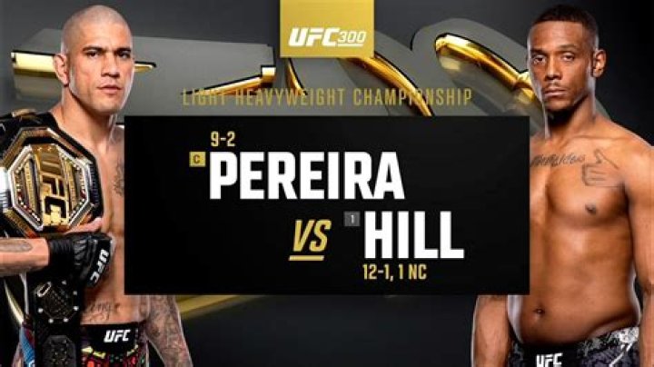 UFC 300 Reddit Streams: How to Watch Alex Pereira vs Jamahal Hills?