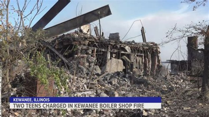 UPDATE: Juveniles charged in connection with Kewanee Boiler fire