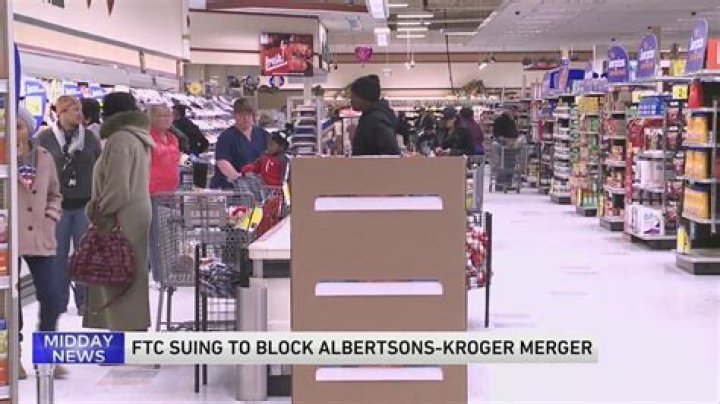 US files suit to block Kroger-Albertsons merger, saying it could mean higher prices