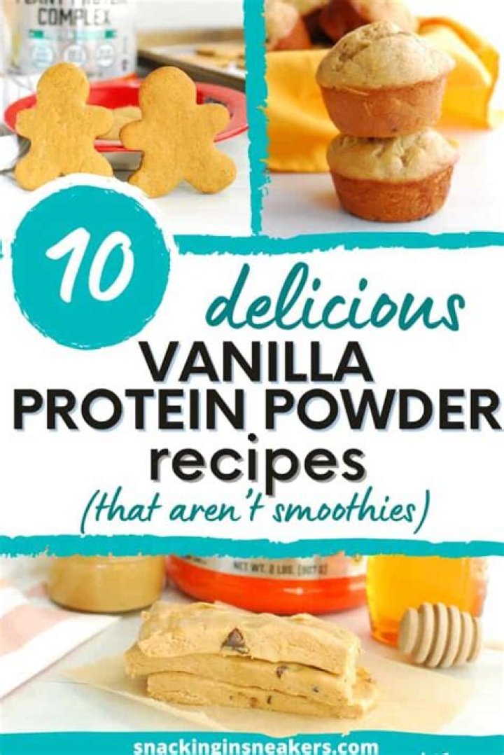 Vanilla Protein Powder Recipes That Aren't Smoothies