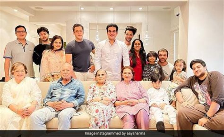 WATCH: Salman Khan celebrates Eid with family and fans; poses with Shrikant Shinde